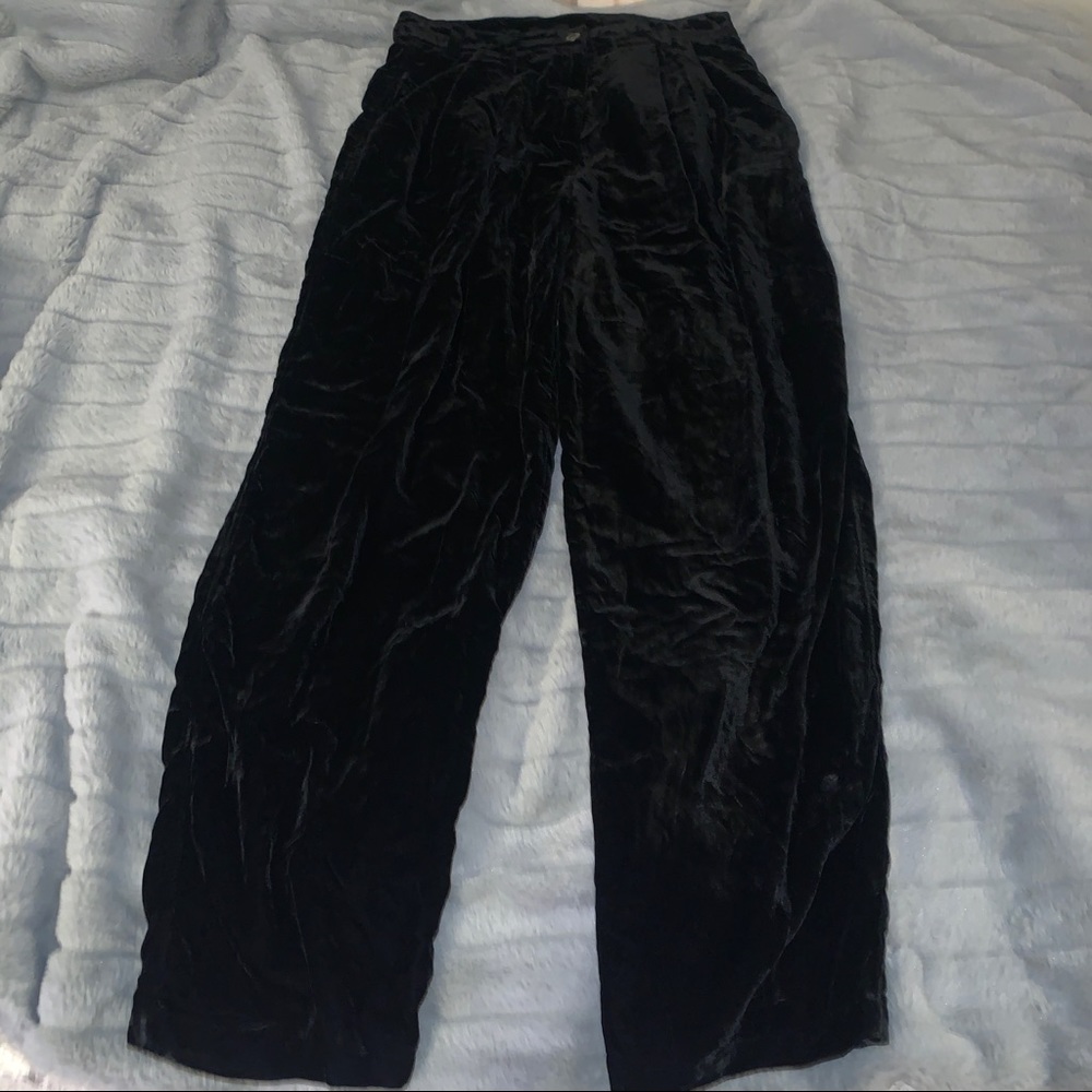 Urban Outfitters BDG Black Velvet Pants